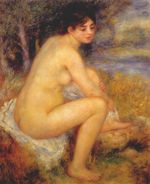 Nude in a landscape 1883